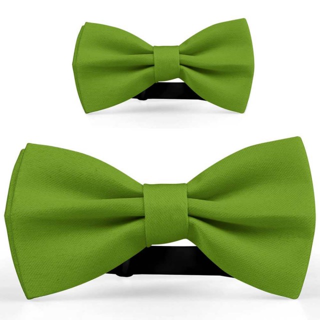 Set papioane tata fiu verde-avocado, uni